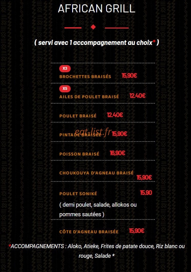 Kem’Eat — carte page 4