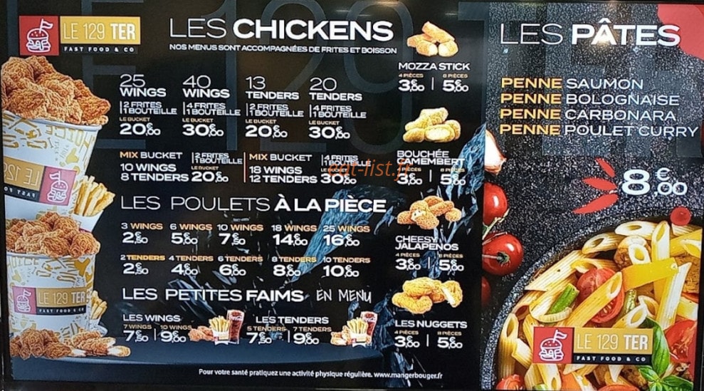 Le 129 Ter — carte page 3