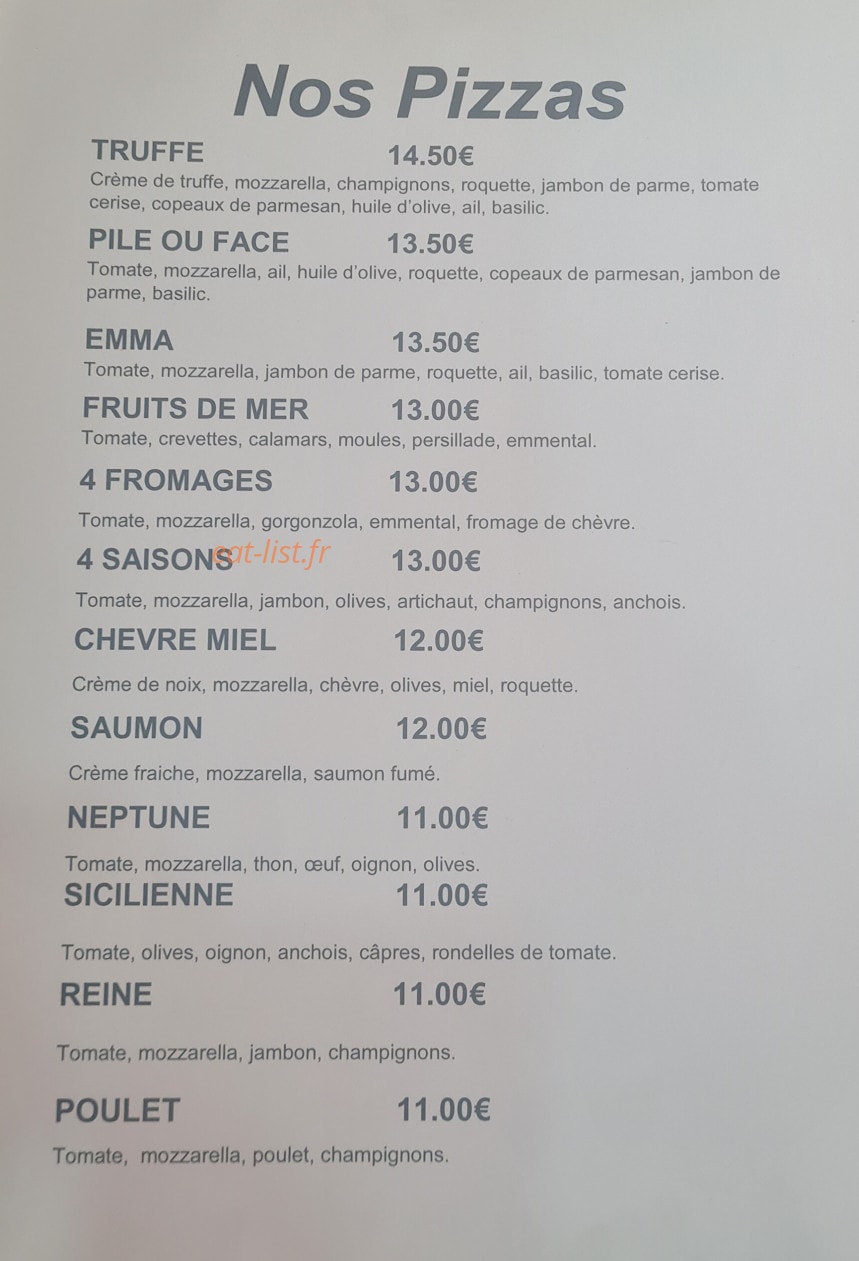 Le Pile Ou Face — carte page 1