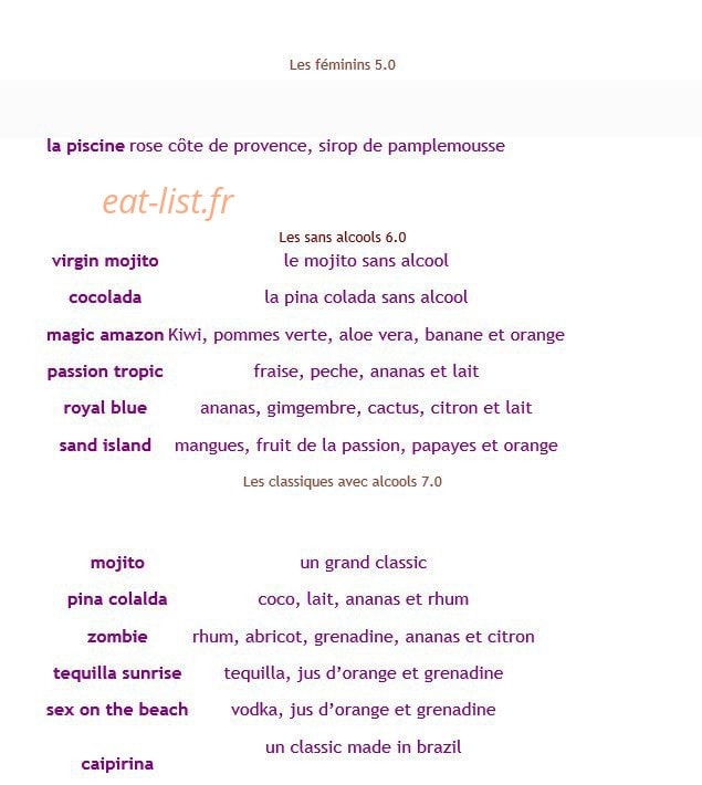 Les Docks — carte page 6