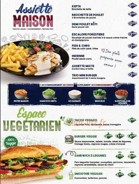 Lucky Lunch — carte page 4
