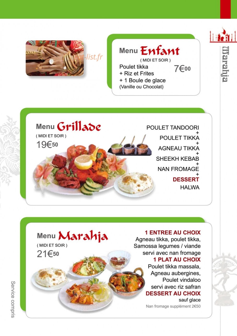 Marahja — carte page 9