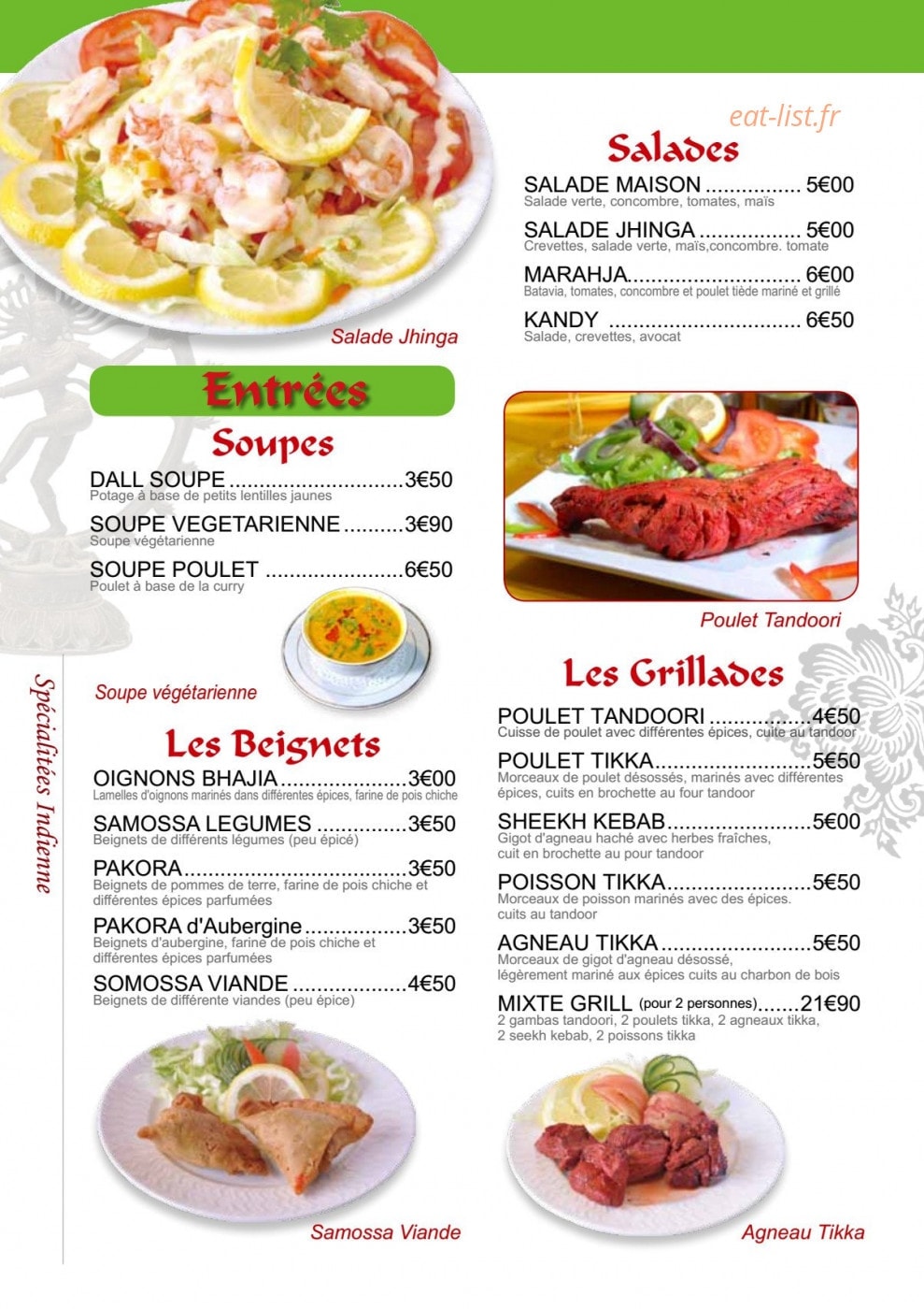 Marahja — carte page 2