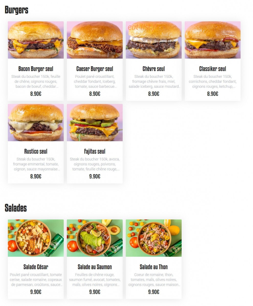 Meister Berliner Kebap — carte page 2