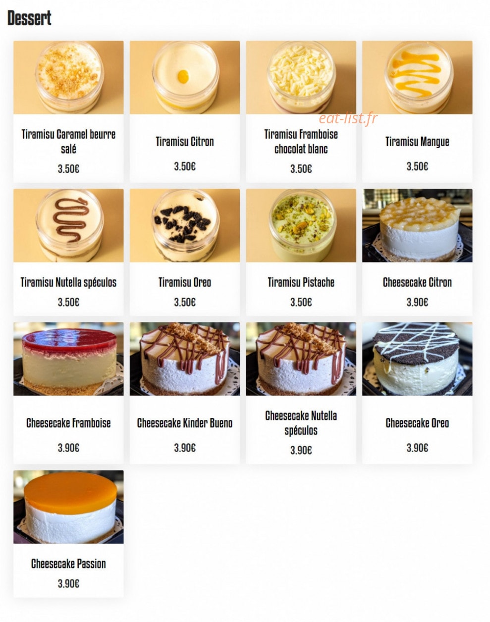 Meister Berliner Kebap — carte page 5
