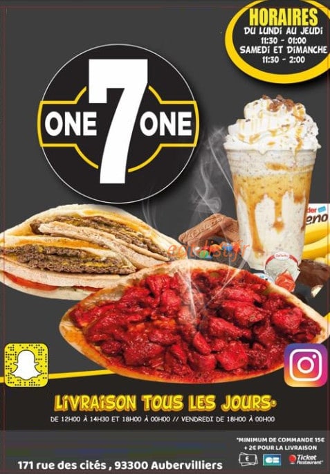 One7One — carte page 1