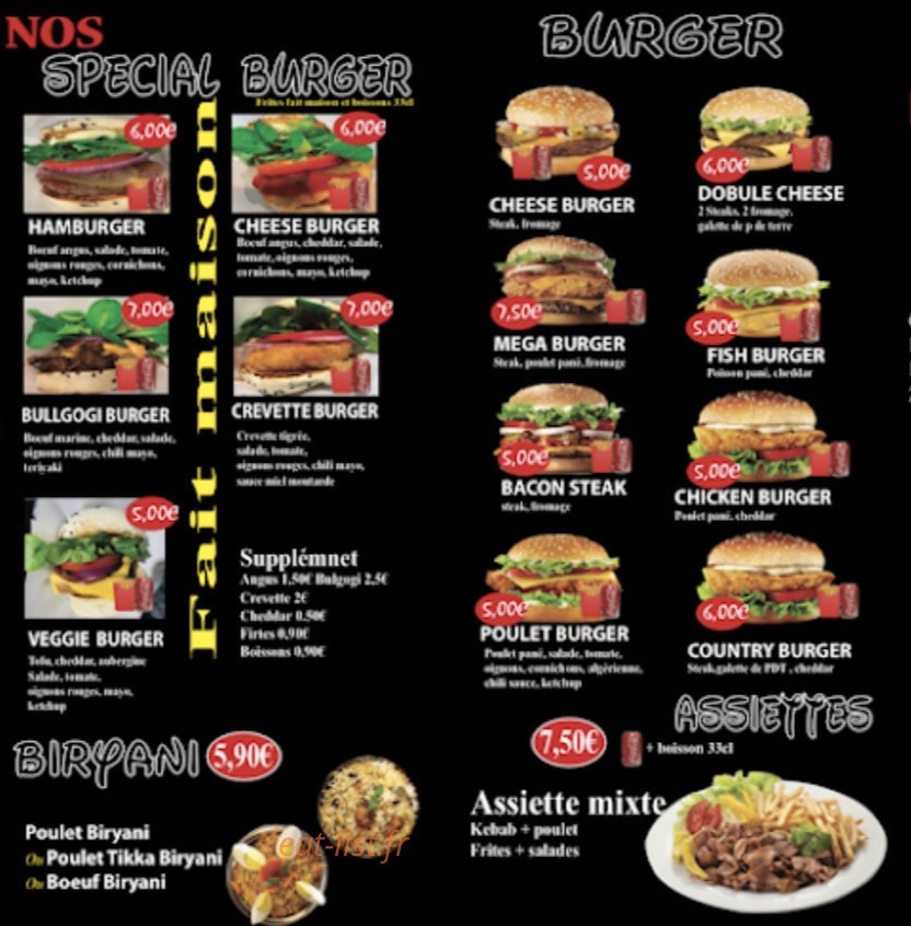 Sa Crunchy Food — carte page 2