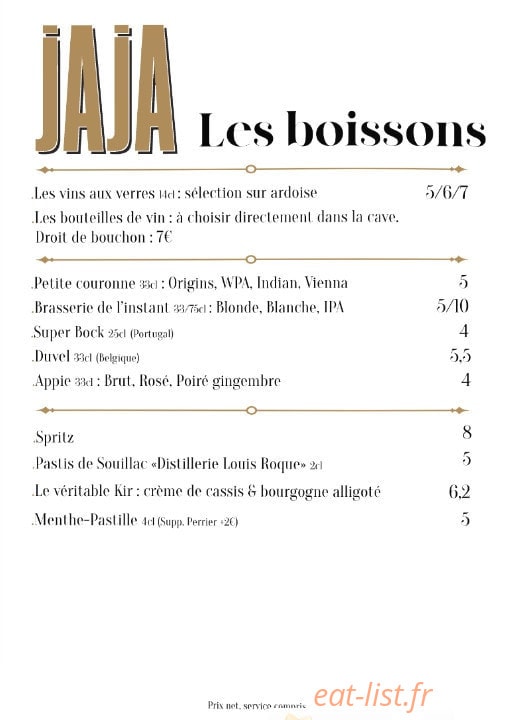 Jaja — carte page 3