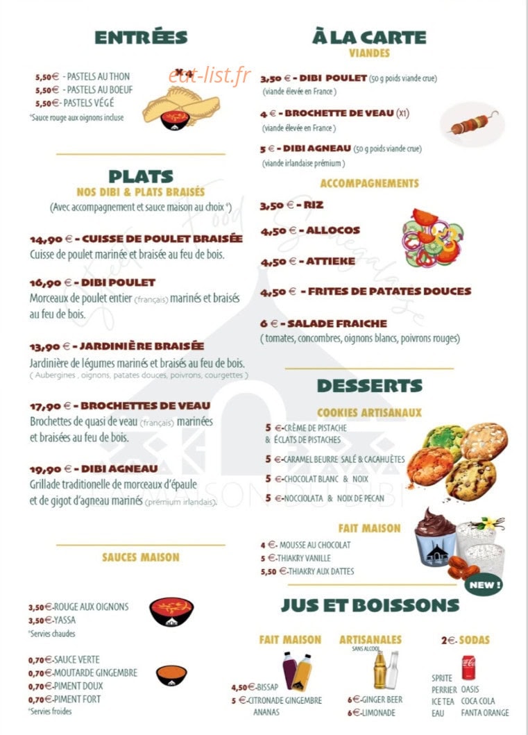 La maison du Dibi — carte page 1