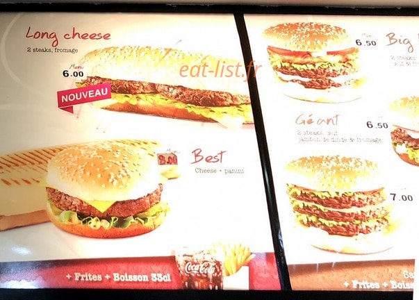 Le Best Grill — carte page 2