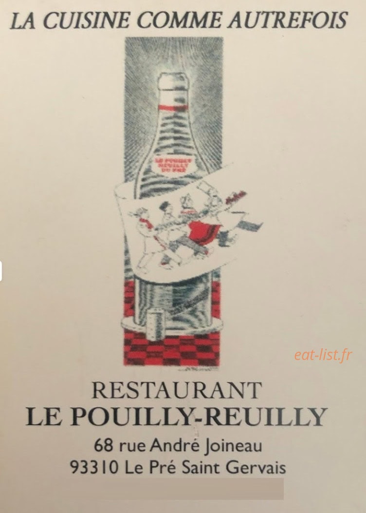 Le Pouilly-Reuilly — carte page 1