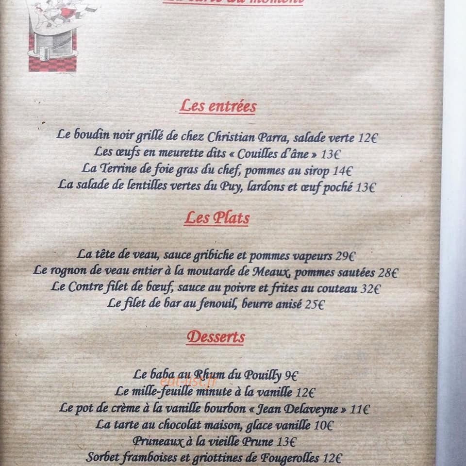 Le Pouilly-Reuilly — carte page 2