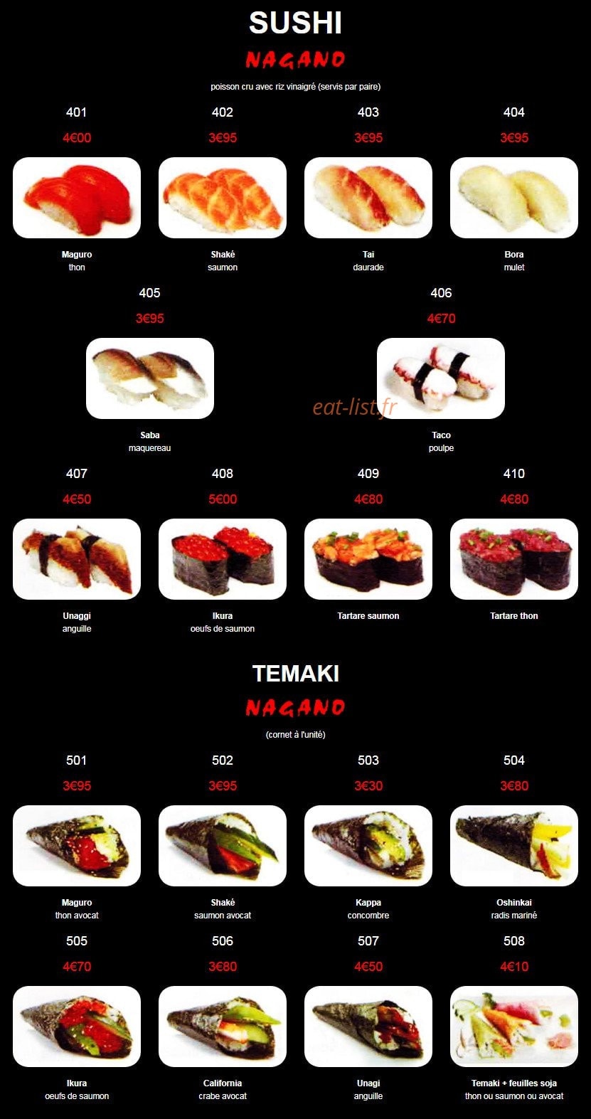 Nagano — carte page 6