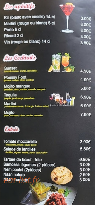 Restaurant lilas — carte page 2