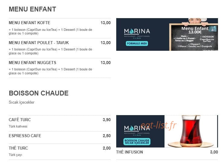Marina — carte page 5