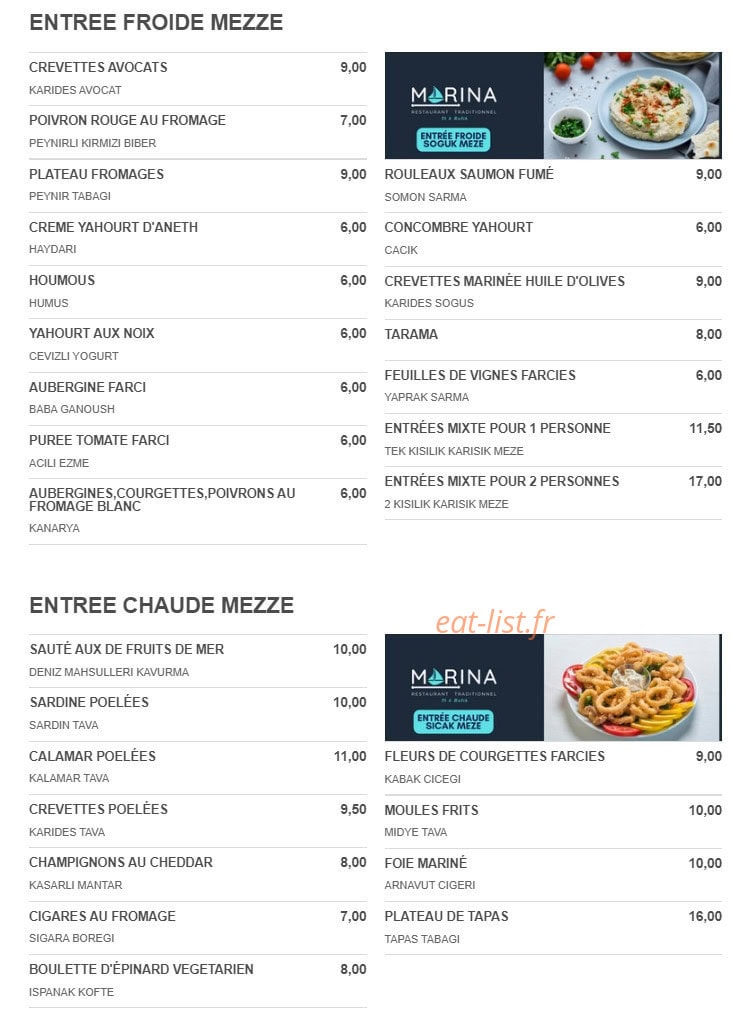 Marina — carte page 2