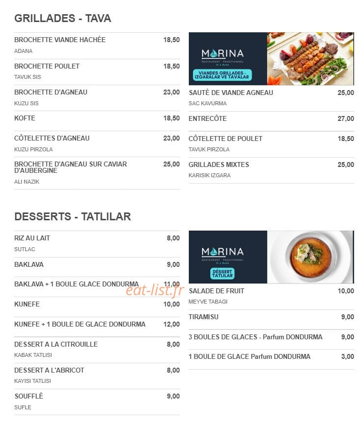 Marina — carte page 4