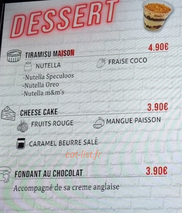Swish - smash burger — carte page 1
