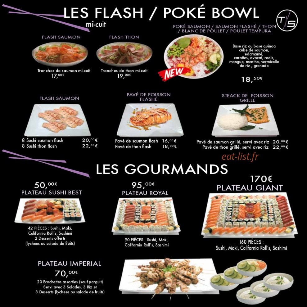 Thai Sushi — carte page 5