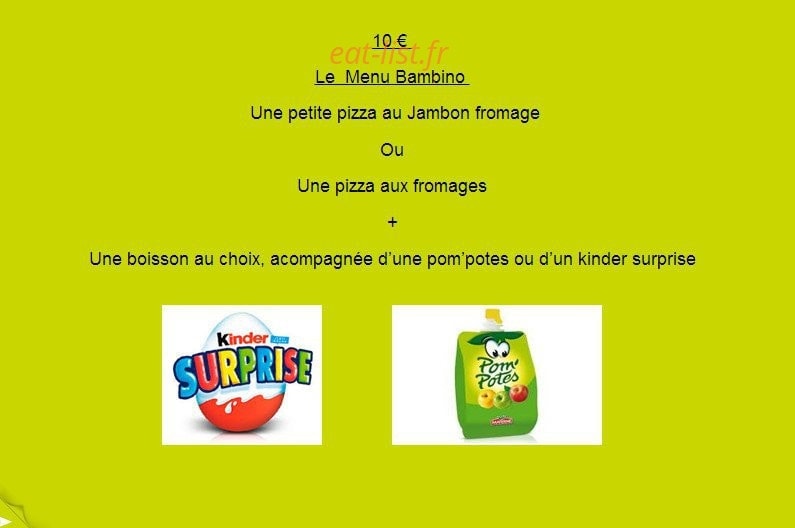 A Toutes Faims — carte page 7