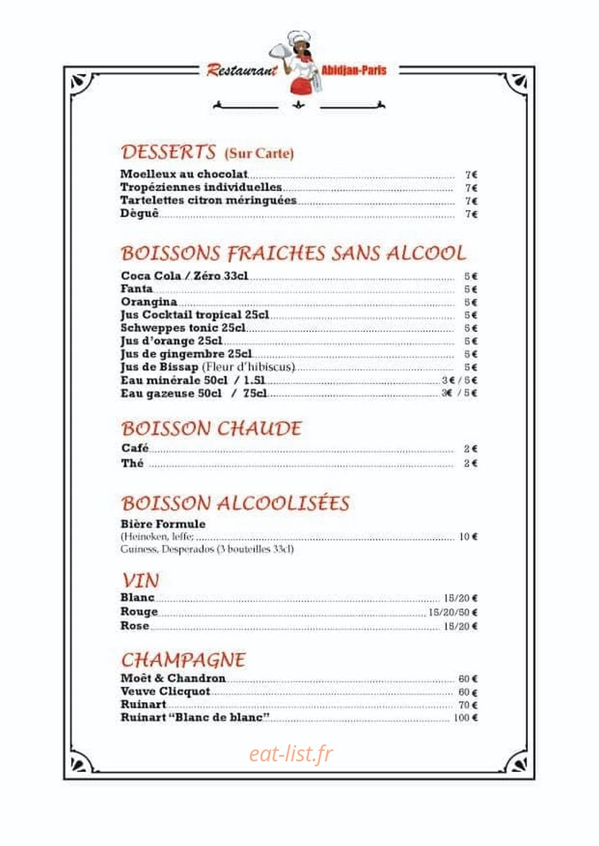 Abidjan Paris — carte page 3