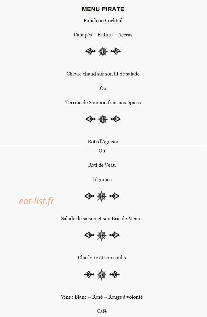 Chez Fifi — carte page 8