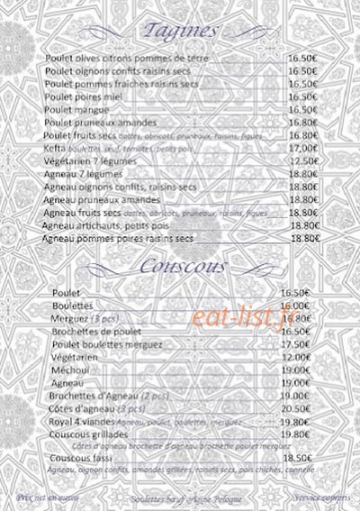 L'orientine — carte page 4