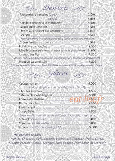 L'orientine — carte page 3