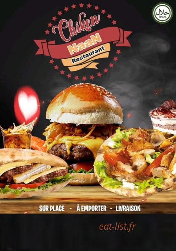 Chiken Naan — carte page 1