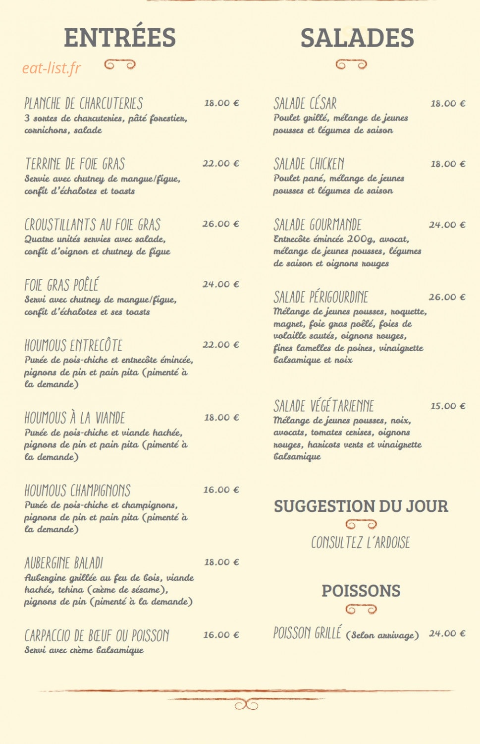 Côte à Côtes — carte page 3