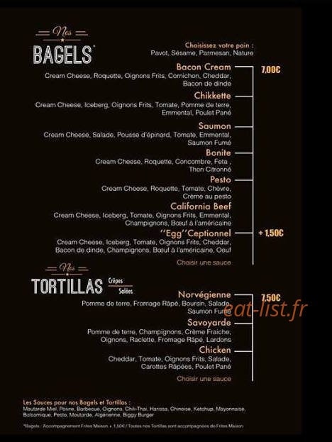 Home'lette — carte page 2