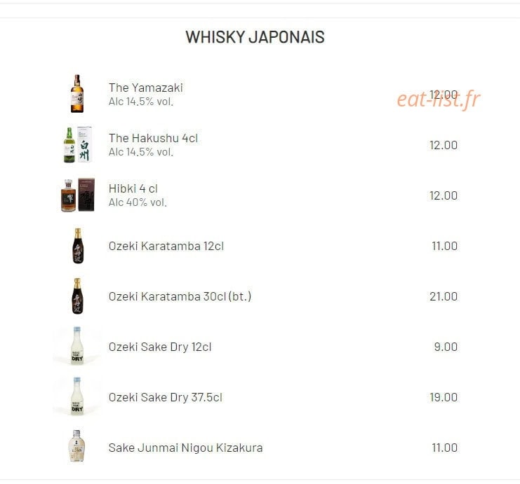 Ichiban — carte page 21