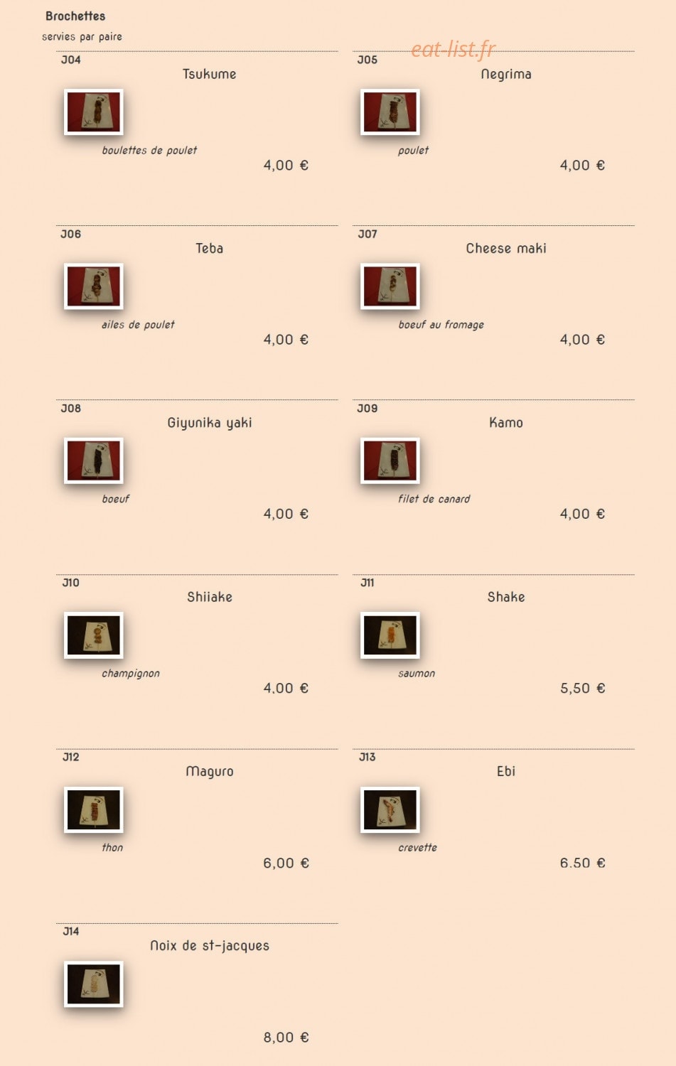 Kim San — carte page 21