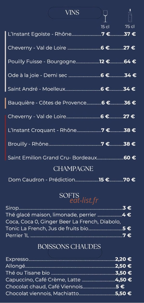 L'Avant Poste — carte page 5