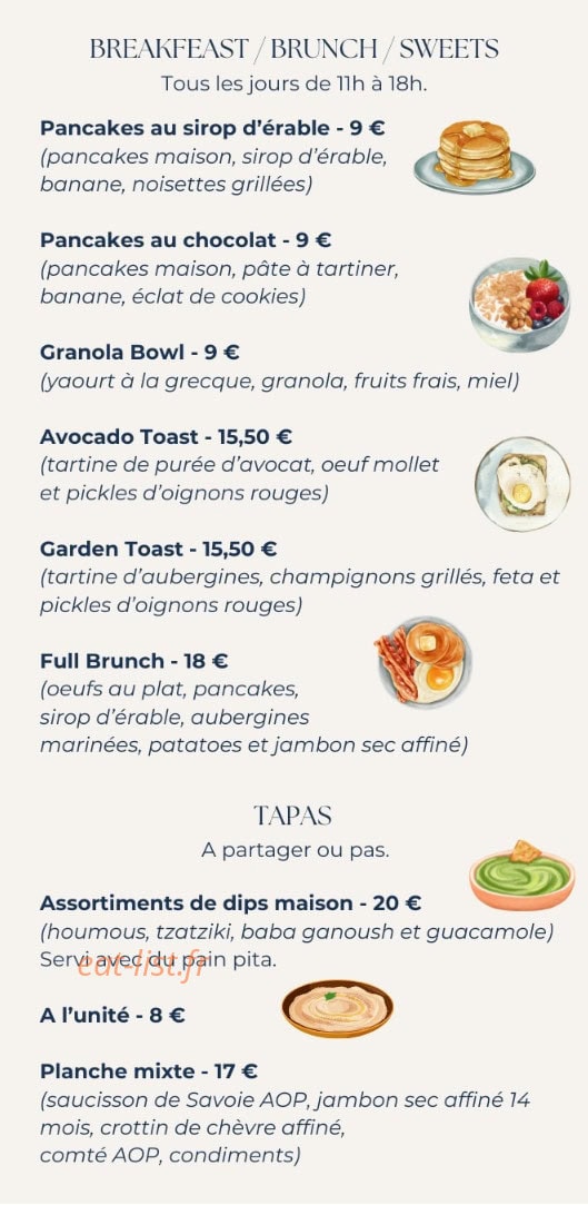 L'Avant Poste — carte page 4
