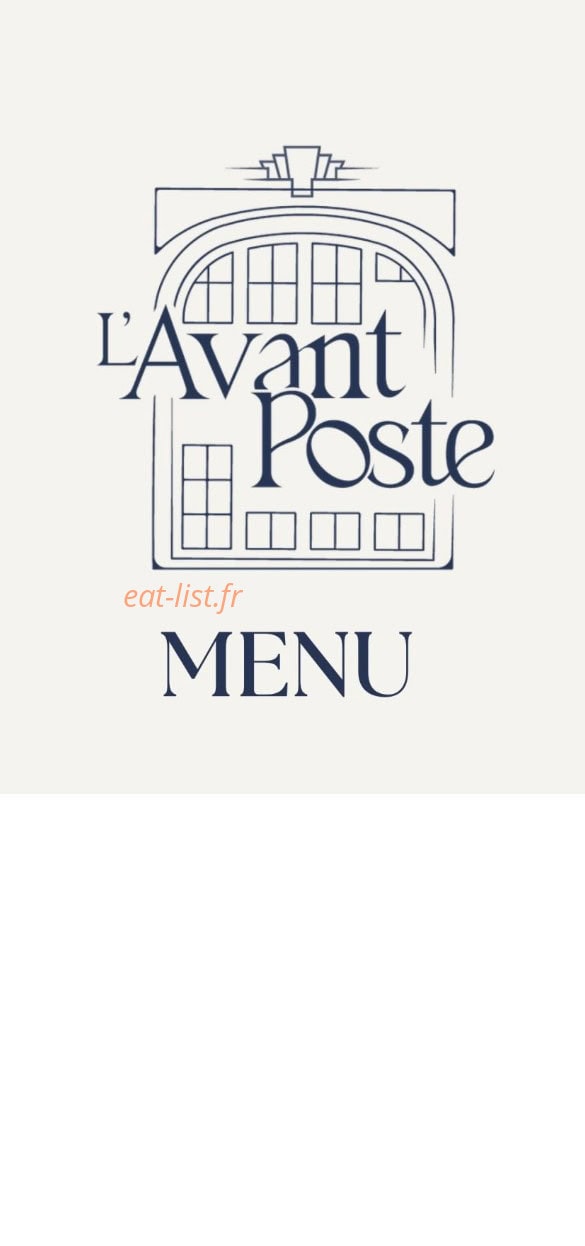 L'Avant Poste — carte page 1