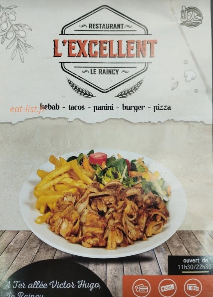 L'excellent — carte page 1