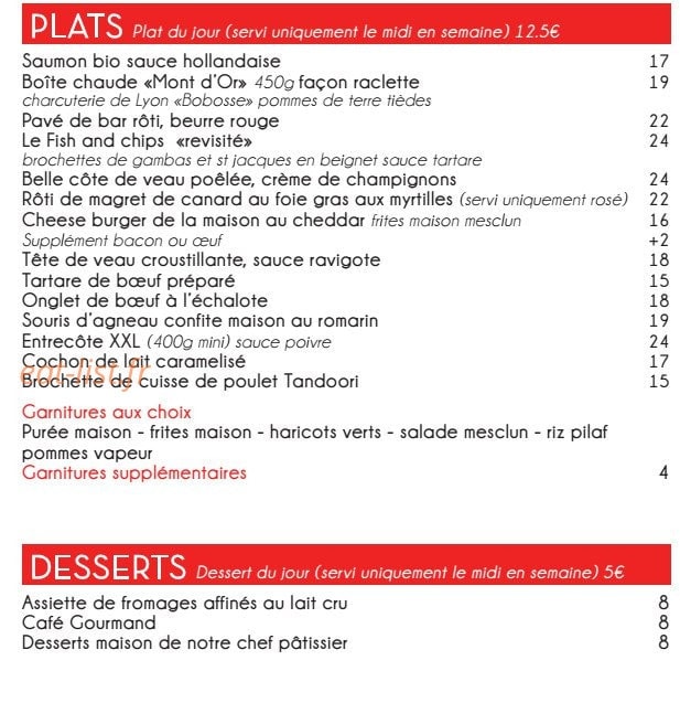 La Maison — carte page 6
