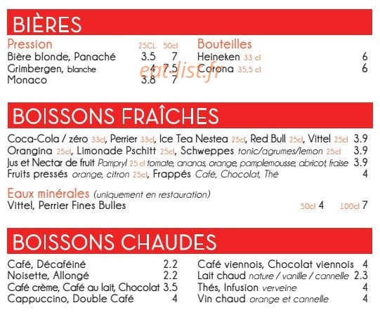 La Maison — carte page 9