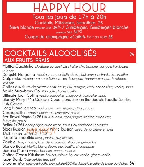 La Maison — carte page 8