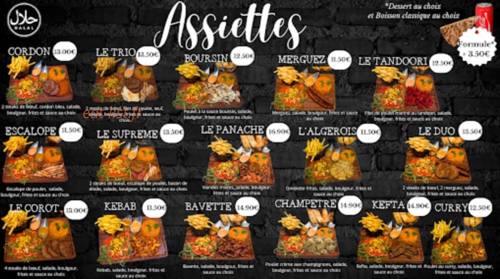 Le Corot — carte page 7