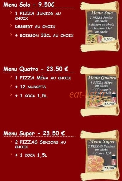 Pizza Venezia — carte page 3