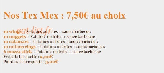 Pizza du plateau — carte page 6