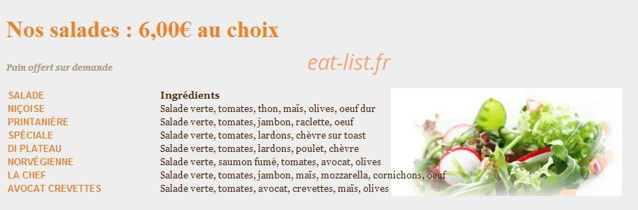 Pizza du plateau — carte page 3