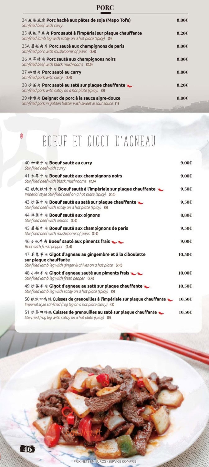 Royal Plaisance — carte page 8