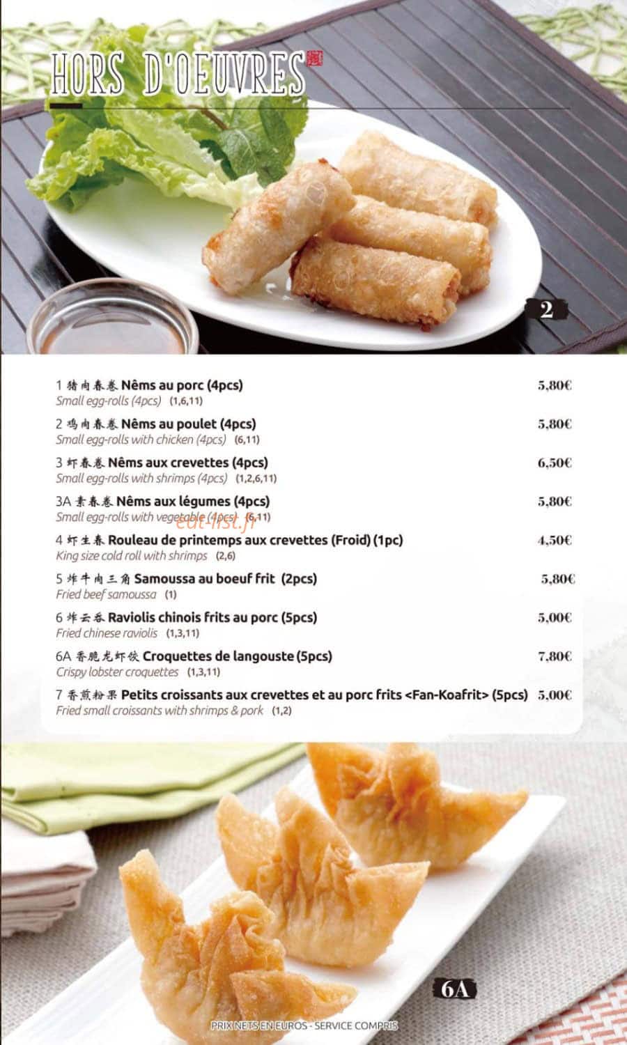 Royal Plaisance — carte page 4