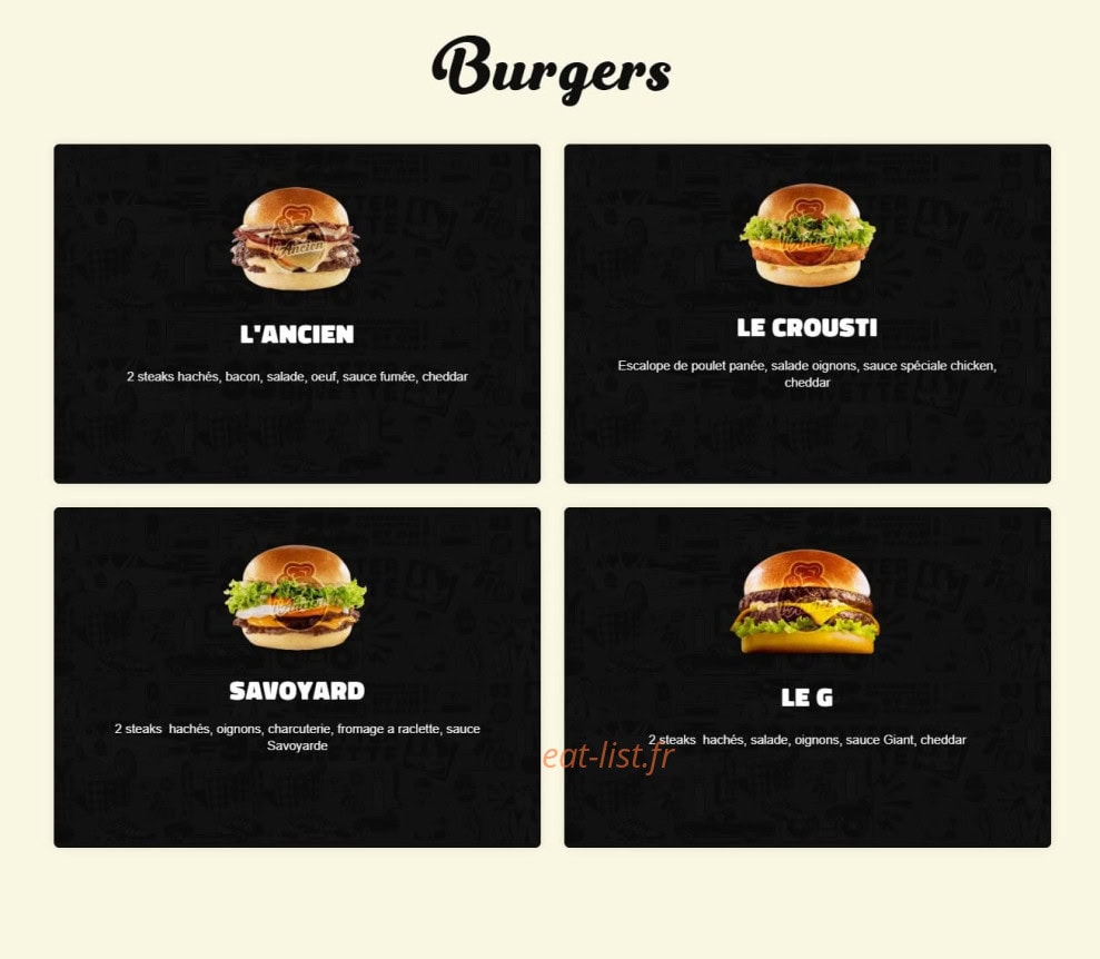 Chez L'ancien — carte page 2