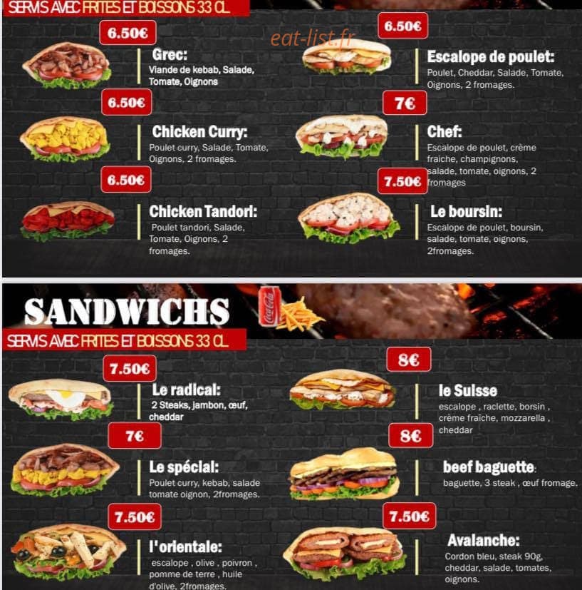 Grec de la poste — carte page 1