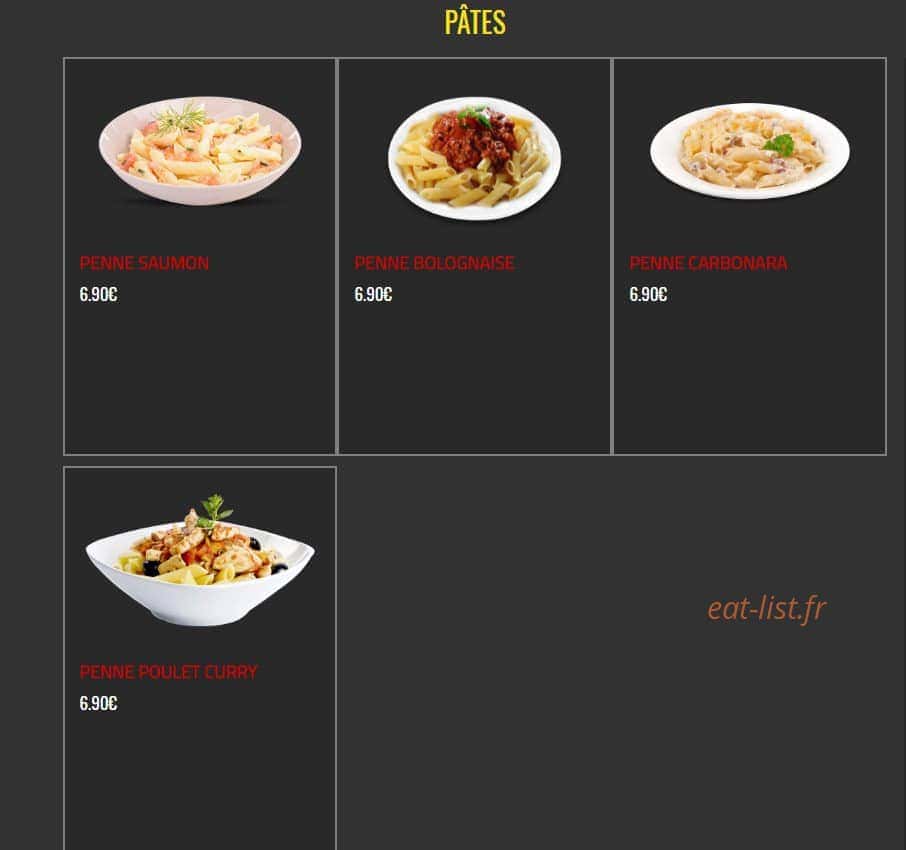 Allo Pizza — carte page 6