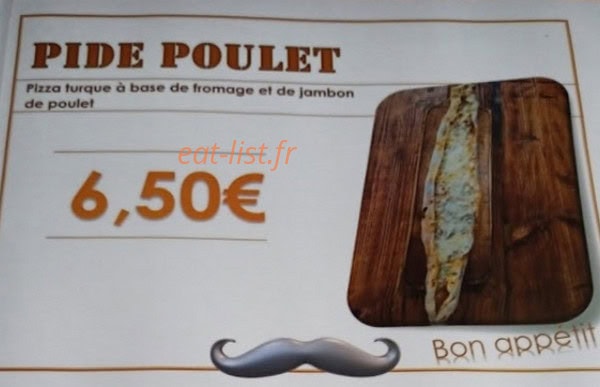 Chez Moustache — carte page 2